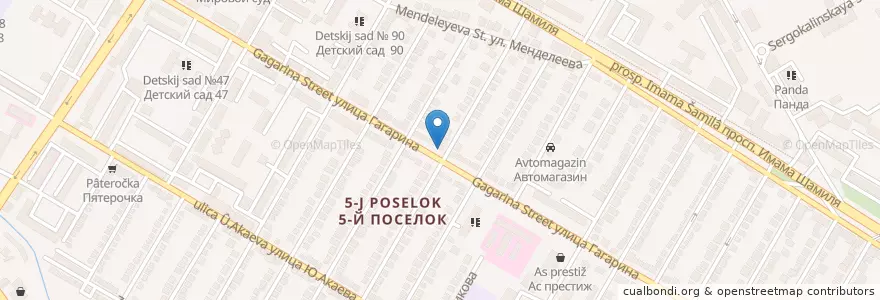 Mapa de ubicacion de МУЗЕЙ en ロシア, 北カフカース連邦管区, Дагестан, Городской Округ Махачкала.