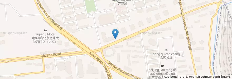 Mapa de ubicacion de 黄焖鸡米饭 en China, Peking, Hebei, 海淀区.