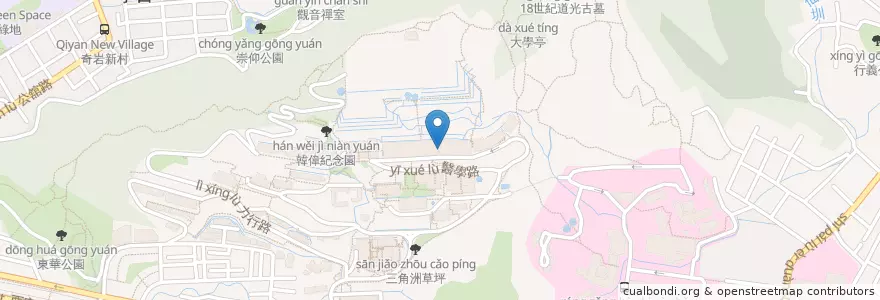Mapa de ubicacion de 飲料販賣機 en 臺灣, 新北市, 臺北市, 北投區.