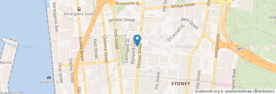Mapa de ubicacion de Trade Investment Office Phillipine Consulate en Australia, Nuovo Galles Del Sud, Council Of The City Of Sydney, Sydney.