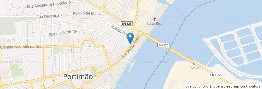 Mapa de ubicacion de Farmácia do Rio en Portugal, Algarve, Algarve, Faro, Portimão, Portimão.