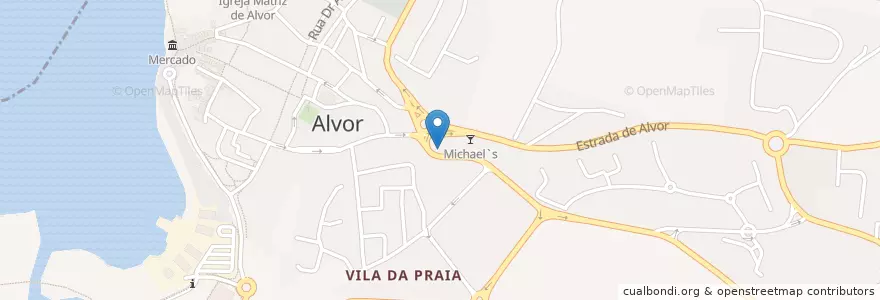 Mapa de ubicacion de Don Toro en 葡萄牙, Algarve, Algarve, Faro, Portimão, Alvor.