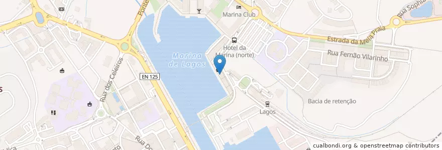 Mapa de ubicacion de Oasis en Portugal, Algarve, Algarve, Faro, Lagos, São Gonçalo De Lagos.