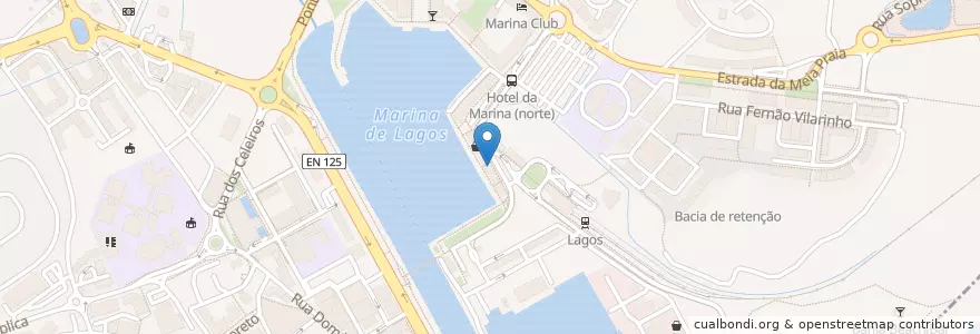 Mapa de ubicacion de Pizza Hut en Portogallo, Algarve, Algarve, Faro, Lagos, São Gonçalo De Lagos.