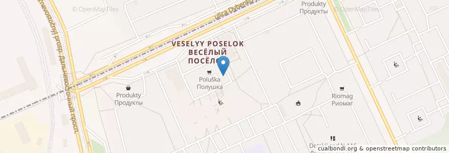 Mapa de ubicacion de Rock'n Roll en ロシア, 北西連邦管区, レニングラード州, サンクト ペテルブルク, Невский Район, Округ № 54.