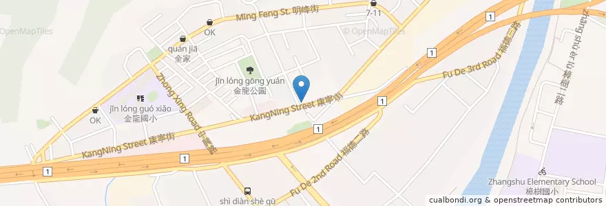 Mapa de ubicacion de 原牧炙燒牛排/鍋燒麵 en Taiwan, Neu-Taipeh, Xizhi.