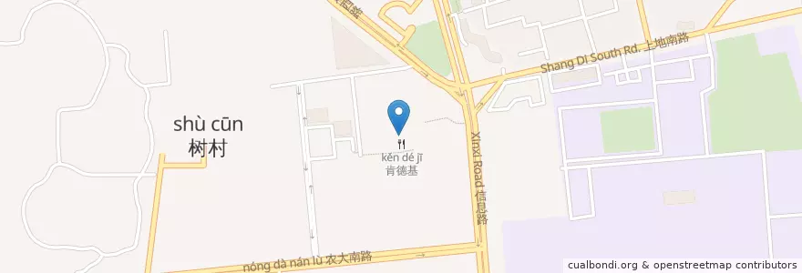 Mapa de ubicacion de 必胜客 en Cina, Pechino, Hebei, 海淀区.