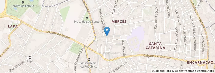 Mapa de ubicacion de Churrasqueira da Paz en Portugal, Área Metropolitana De Lisboa, Lisboa, Grande Lisboa, Lisbon, Misericórdia.