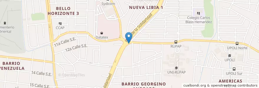 Mapa de ubicacion de Radio Managua en 니카라과, Departamento De Managua, Managua (Municipio).