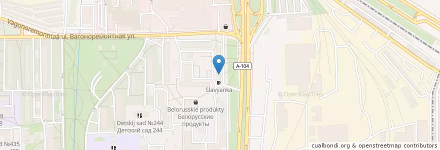 Mapa de ubicacion de Сбербанк en Rússia, Distrito Federal Central, Москва, Северный Административный Округ, Дмитровский Район.