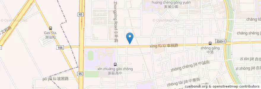 Mapa de ubicacion de 沐也日式涮涮鍋 en Tayvan, 新北市, 新莊區.