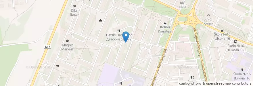 Mapa de ubicacion de Ключ здоровья en روسيا, Центральный Федеральный Округ, فلاديمير أوبلاست, Городской Округ Владимир.