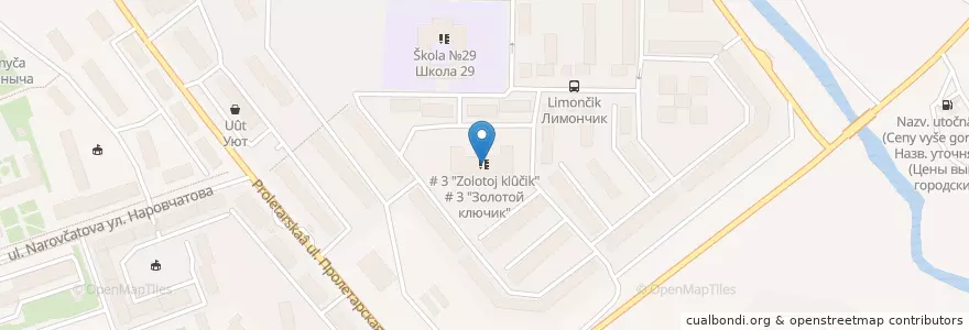 Mapa de ubicacion de # 3 "Золотой ключик" en Russie, District Fédéral Extrême-Oriental, Oblast De Magadan, Городской Округ Магадан.