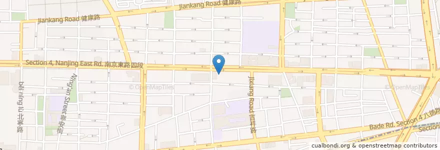Mapa de ubicacion de 吉野家 en تایوان, 新北市, تایپه, 松山區.