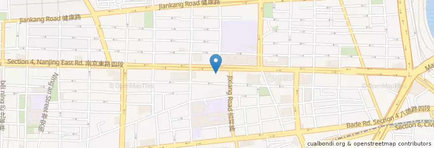 Mapa de ubicacion de 樂福牙醫 en Taiwan, 新北市, Taipé, 松山區.