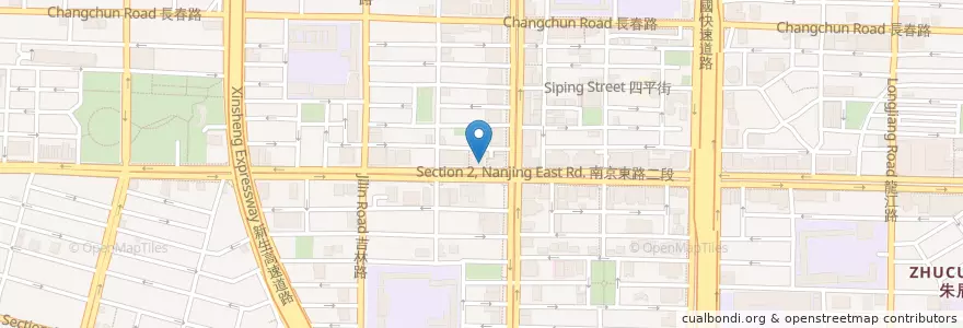 Mapa de ubicacion de 彌生軒 en Tayvan, 新北市, Taipei, 中山區.