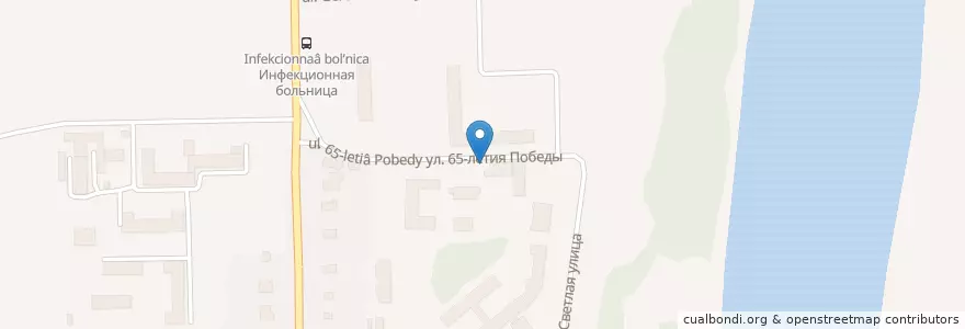 Mapa de ubicacion de Ключ здоровья en Russland, Föderationskreis Wolga, Oblast Kirow, Городской Округ Киров.
