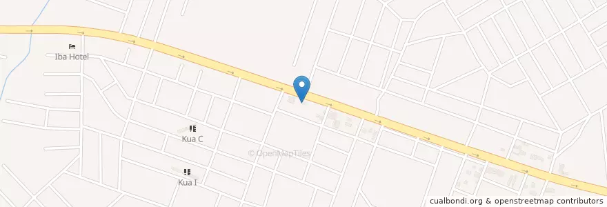 Mapa de ubicacion de Pharmacie Sibiri en Burkina Faso, Obere-Becken, Houet.