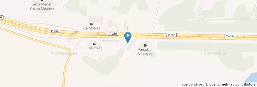 Mapa de ubicacion de Роснефть en Rusia, Сибирский Федеральный Округ, Алтайский Край, Городской Округ Барнаул.