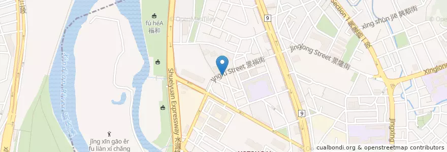 Mapa de ubicacion de 幼林幼兒園 en Taïwan, Nouveau Taipei, Taipei, District De Wenshan.