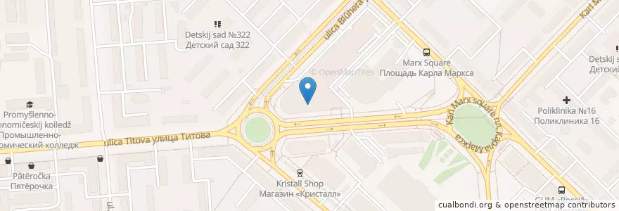 Mapa de ubicacion de Копейка en روسيا, Сибирский Федеральный Округ, نوفوسيبيرسك أوبلاست, Городской Округ Новосибирск.