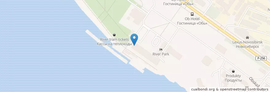 Mapa de ubicacion de BEERMAN на речке en ロシア, シベリア連邦管区, ノヴォシビルスク州, ノヴォシビルスク管区.