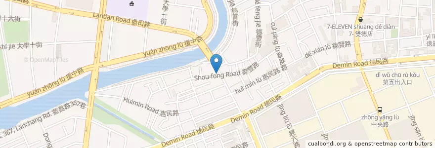 Mapa de ubicacion de 萊美牙醫診所 en 타이완, 가오슝시, 난쯔구.