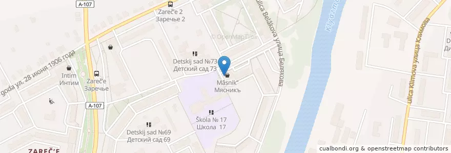 Mapa de ubicacion de Долголет en روسيا, Центральный Федеральный Округ, محافظة موسكو, Богородский Городской Округ.