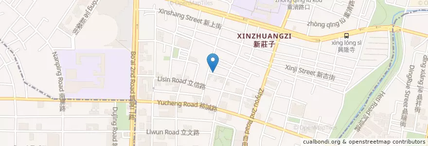 Mapa de ubicacion de 秋順宮 en 타이완, 가오슝시, 쭤잉구.