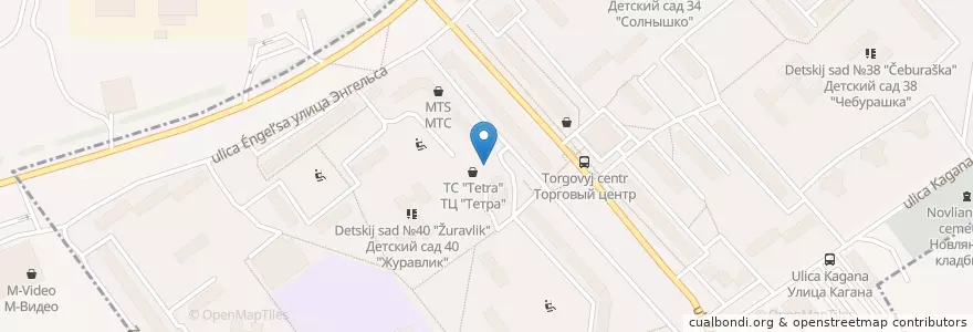 Mapa de ubicacion de Аптека эконом en Rusia, Distrito Federal Central, Óblast De Moscú, Городской Округ Воскресенск.