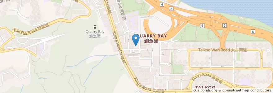 Mapa de ubicacion de Mr & Mrs Fox en China, Guangdong, Hongkong, Hongkong, New Territories, 東區 Eastern District.