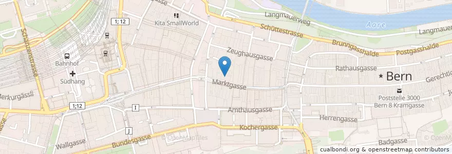 Mapa de ubicacion de BEEF Burger en スイス, ベルン, Verwaltungsregion Bern-Mittelland, Verwaltungskreis Bern-Mittelland, Bern.