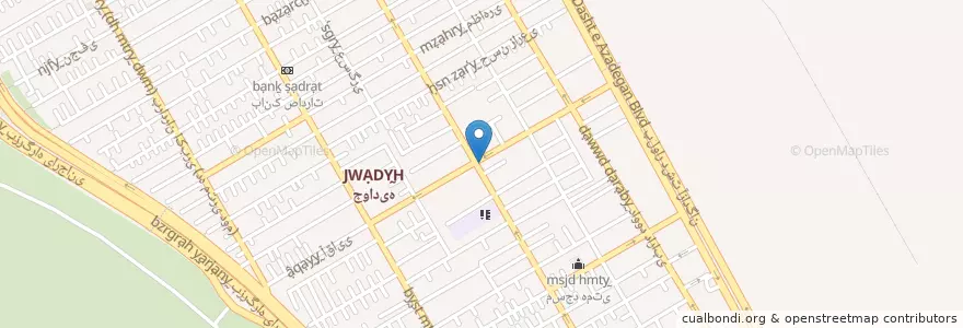 Mapa de ubicacion de Misaagh Drugstore en Iran, Tehran Province, Tehran County, Tehran, بخش مرکزی شهرستان تهران.