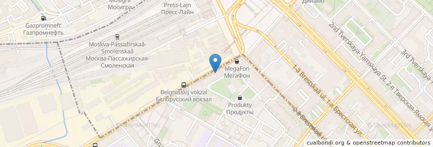Mapa de ubicacion de Farш en Россия, Центральный Федеральный Округ, Москва, Центральный Административный Округ, Тверской Район.