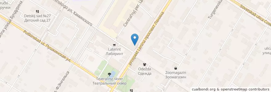 Mapa de ubicacion de Твой Доктор en Russia, Distretto Federale Centrale, Oblast' Di Tula, Городской Округ Тула.