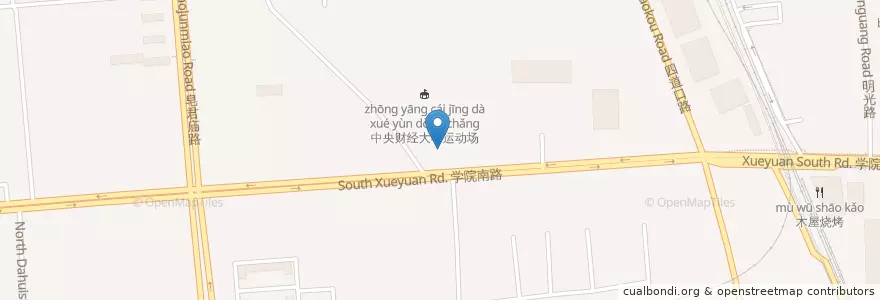 Mapa de ubicacion de 中国工商银行 en چین, پکن, هبئی, 海淀区.