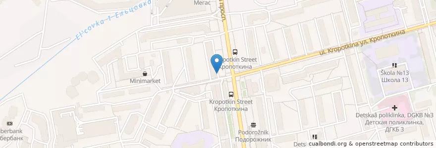 Mapa de ubicacion de От склада en Rusia, Сибирский Федеральный Округ, Wilayah Novosibirsk, Городской Округ Новосибирск.