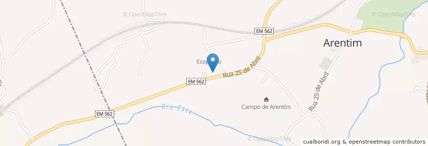 Mapa de ubicacion de Piaget en البرتغال, المنطقة الشمالية (البرتغال), كافادو, براغا, براغا.
