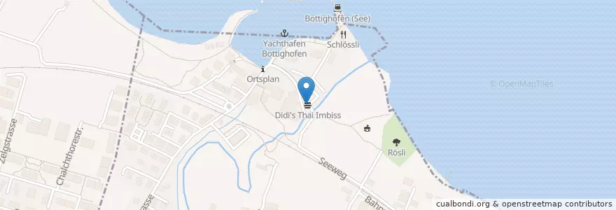 Mapa de ubicacion de Didi's Thai Imbiss en Швейцария, Тургау, Bezirk Kreuzlingen.