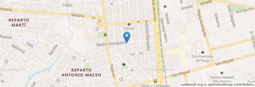 Mapa de ubicacion de Eko en Cuba, La Habana, Cerro.