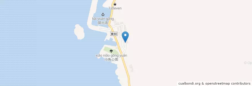Mapa de ubicacion de 台東縣蘭嶼鄉民代表會 en Tayvan, 臺灣省, Taitung, 蘭嶼鄉 Ponso No Tao.