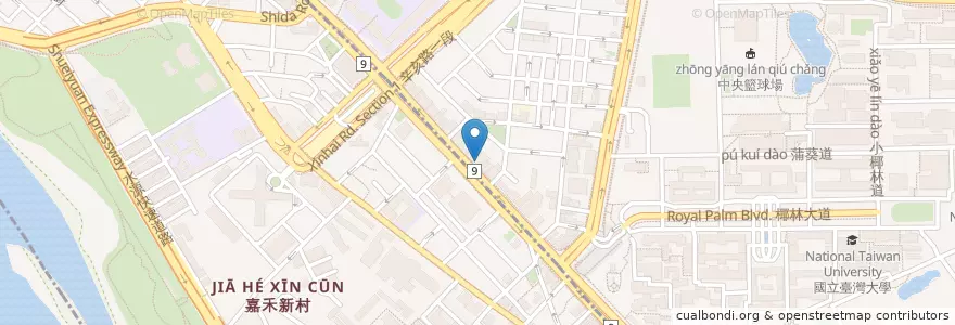 Mapa de ubicacion de 孫東寶台式牛排專賣店 en 台湾, 新北市, 台北市.
