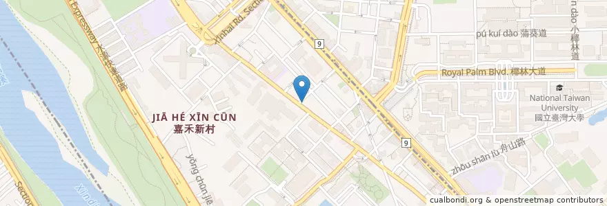 Mapa de ubicacion de 新三醫藥局 en تايوان, تايبيه الجديدة, تايبيه.