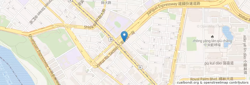 Mapa de ubicacion de 簡萬居耳鼻喉科 en Taiwan, 新北市, Taipei.