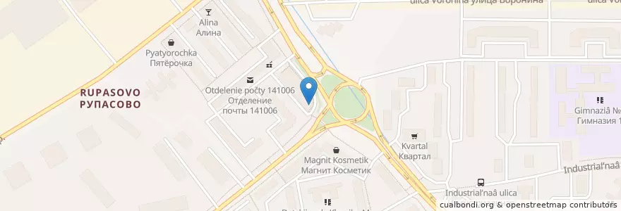 Mapa de ubicacion de Сбербанк en Россия, Центральный Федеральный Округ, Московская Область, Городской Округ Мытищи.