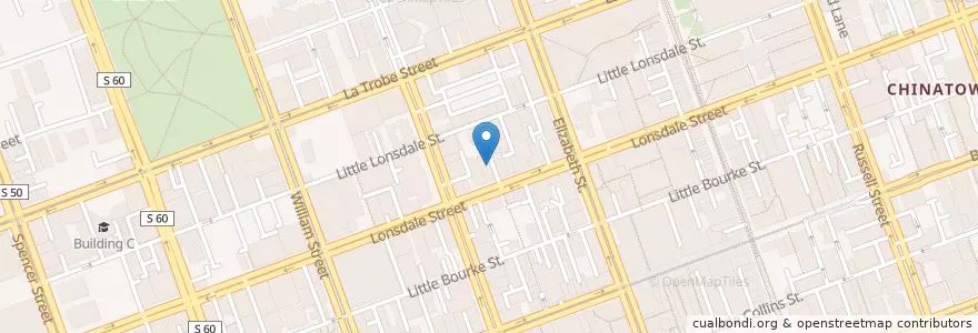 Mapa de ubicacion de Hash Cafe en Австралия, Виктория, City Of Melbourne.
