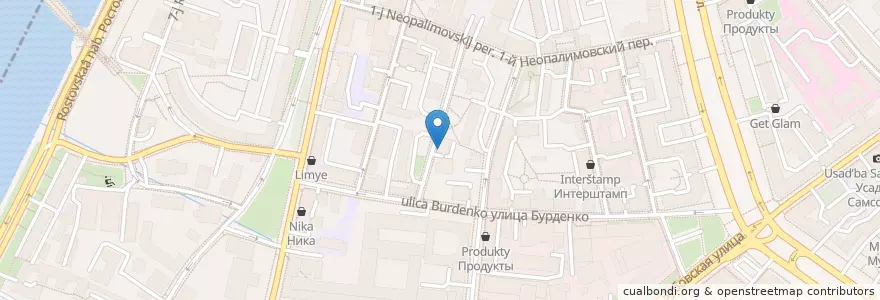 Mapa de ubicacion de Посольство Швейцарии en 러시아, Центральный Федеральный Округ, Москва, Центральный Административный Округ, Район Хамовники.