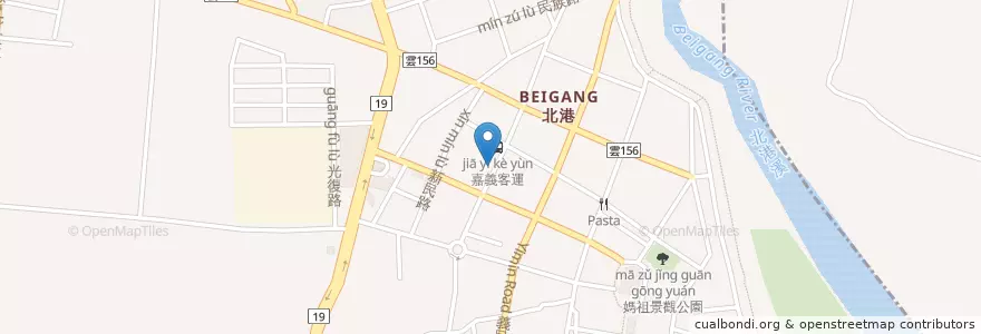 Mapa de ubicacion de 木瓜田木瓜牛奶 en 臺灣, 臺灣省, 雲林縣, 北港鎮.