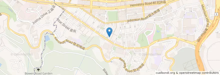 Mapa de ubicacion de 嘉遇 Hay! en Китай, Гуандун, Гонконг, Гонконг, Новые Территории, 灣仔區 Wan Chai District.