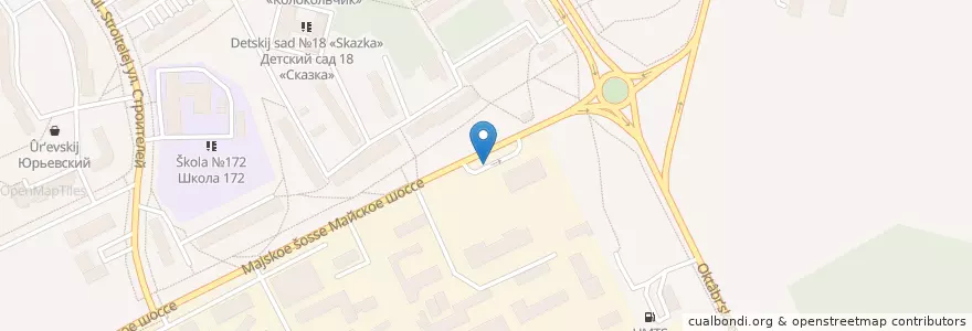Mapa de ubicacion de Визит-М en Russia, Distretto Federale Siberiano, Красноярский Край, Рыбинский Район, Зато Зеленогорск.